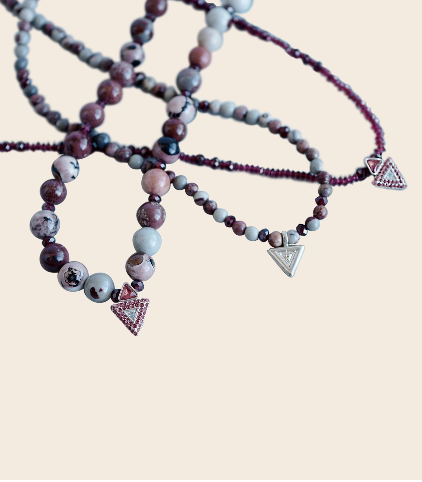 Collier Constance Artisanal - Perles De Rocaille, Verre Et Nacre - Multicolore - Femme - Neuf Avec Étiquettes